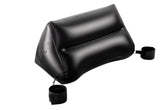 DARK MAGIC INFLATABLE LOVE CUSHION WITH CUFFS - Ultimate Comfort & Fun for Couples